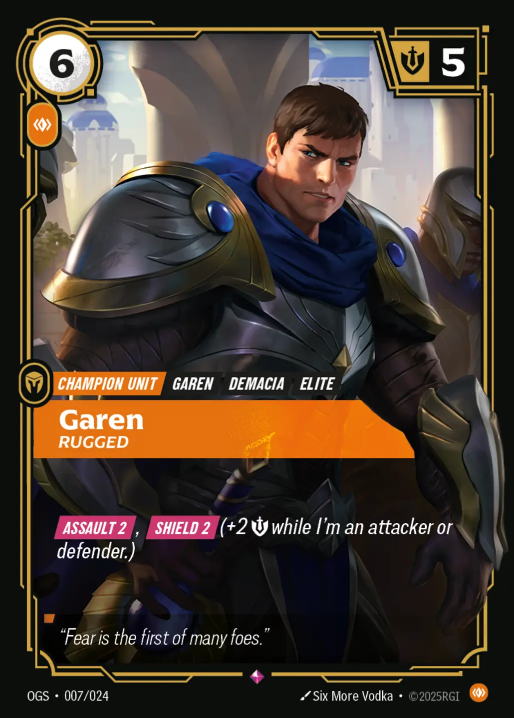 Garen, Rugged