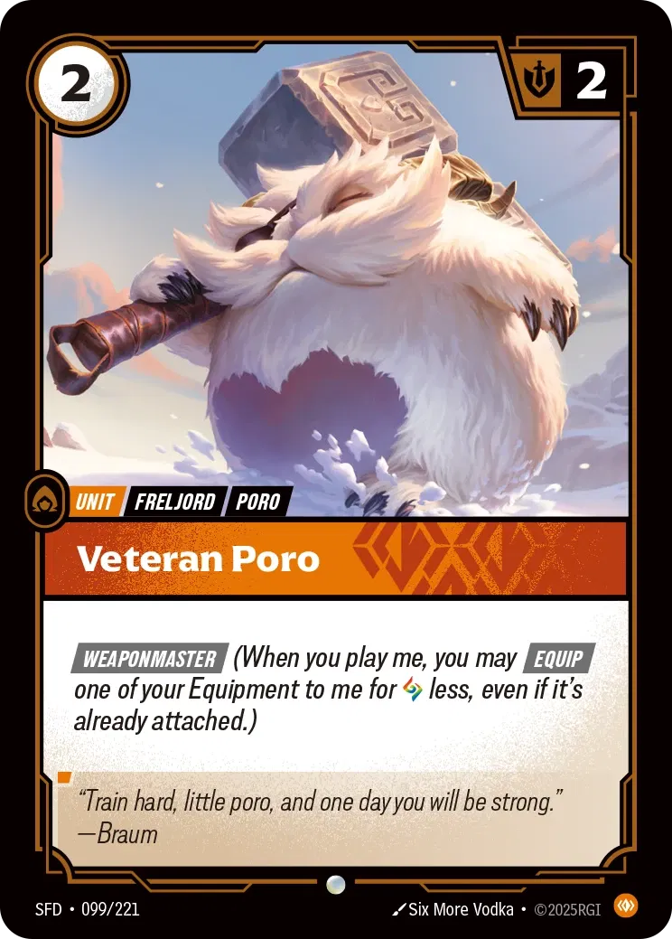 Veteran poro