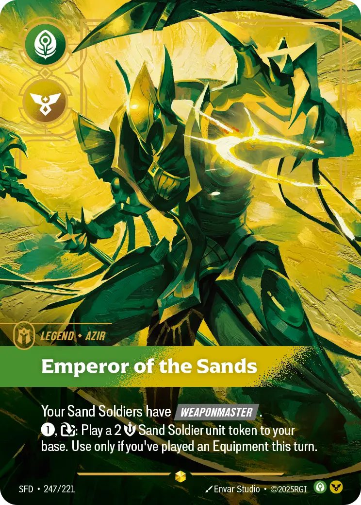 Azir, Emperor of the Sands